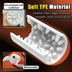 Auot Thrusting Vibrating Testicle Glans Stimulation Male Stroker