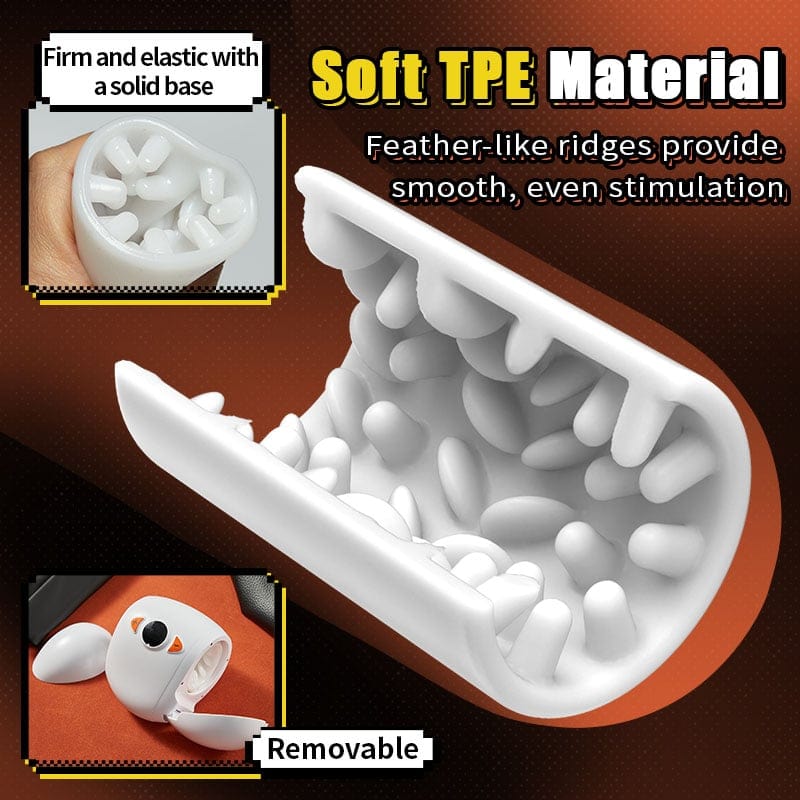 Auot Thrusting Vibrating Testicle Glans Stimulation Male Stroker