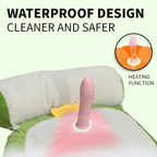 Pumpkin-shaped Pillow Style Thrusting Dildo Sex Machine Vibrator