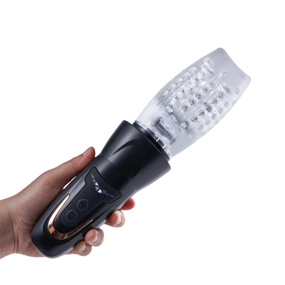 Rotating & Thrusting Blowjob Masturbator Pro 2.0