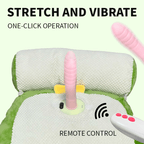 Pumpkin-shaped Pillow Style Thrusting Dildo Sex Machine Vibrator