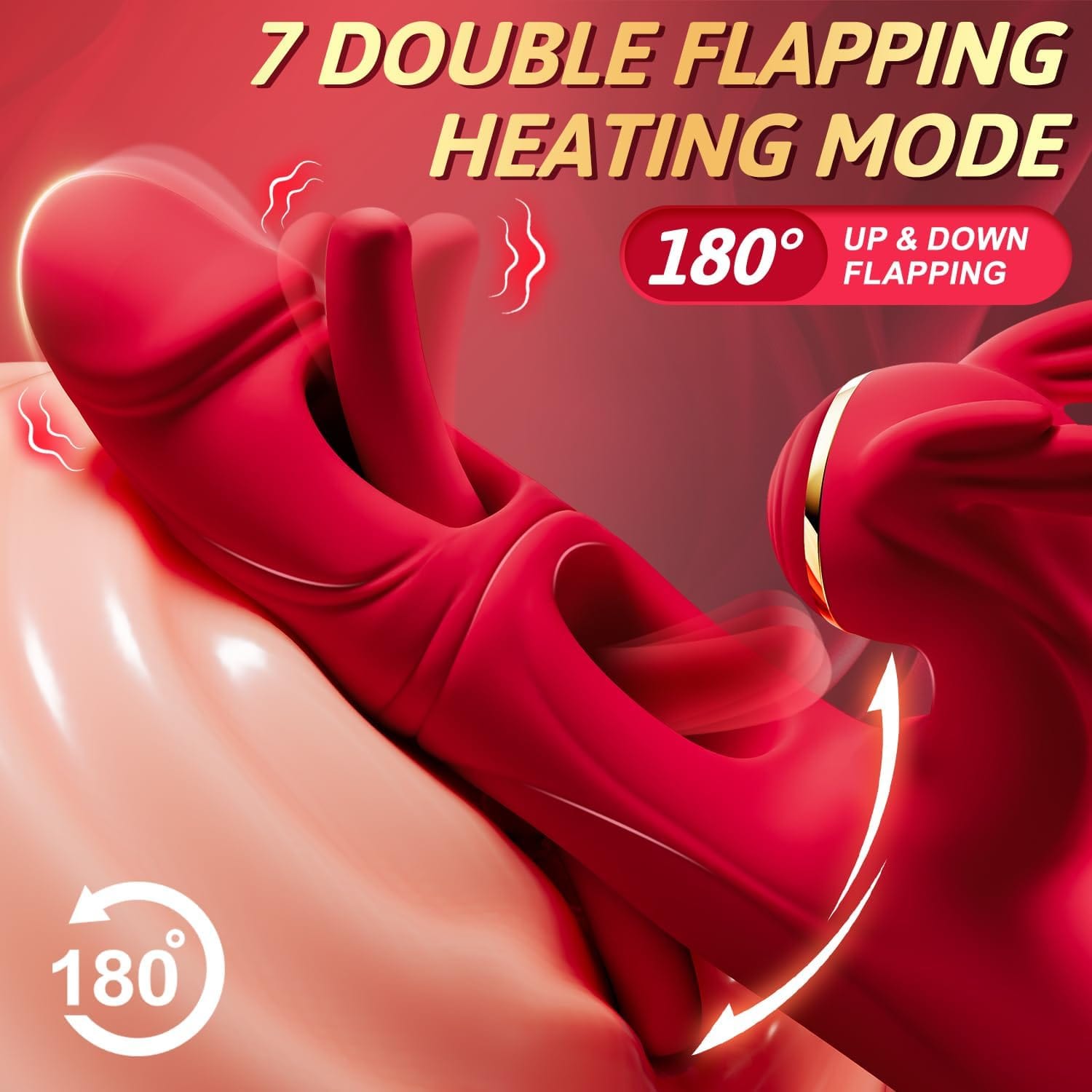 Angel 10 Tapping 7 Flapping Rabbit G Spot Vibrator
