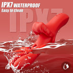 LipLuxe Mouth Clitoral Vibration Thrusting G Spot Vibrator