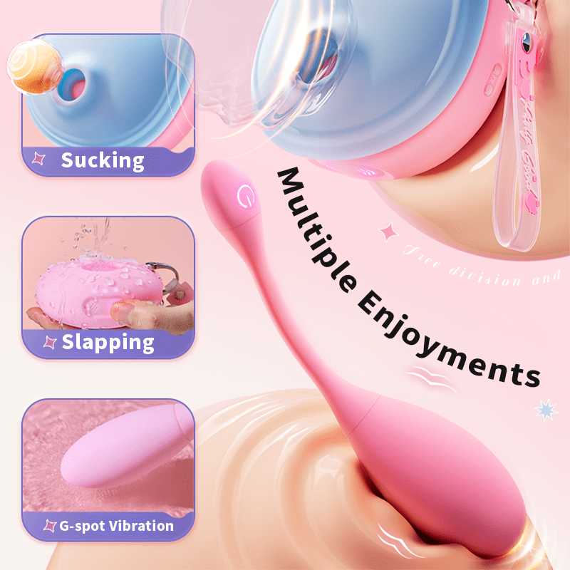 AAV Vitality Bag Suction Tapping Clitoral G-spot Vibrator