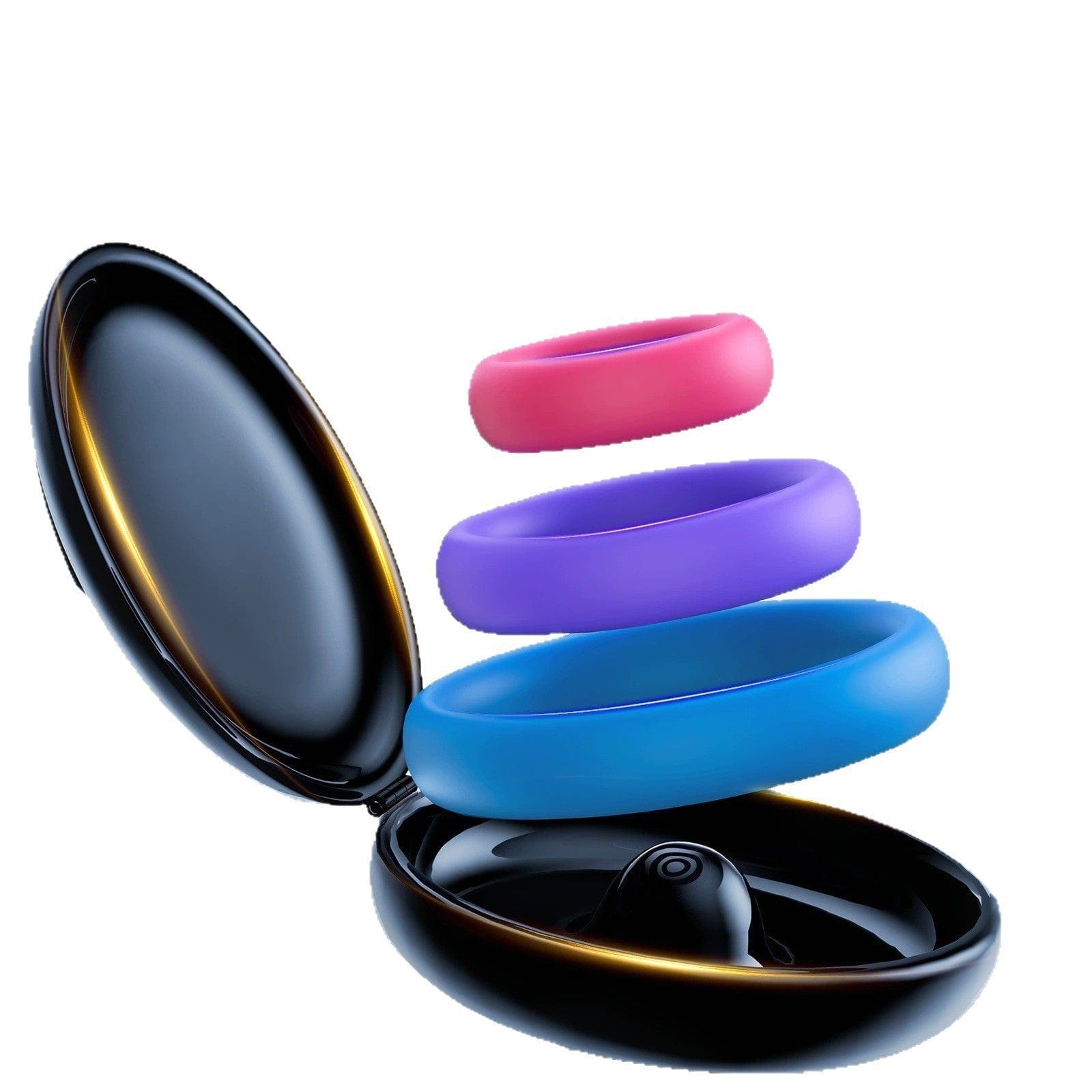 【Free Gift】3 Size Stretchy Silicone Delay Training Rings