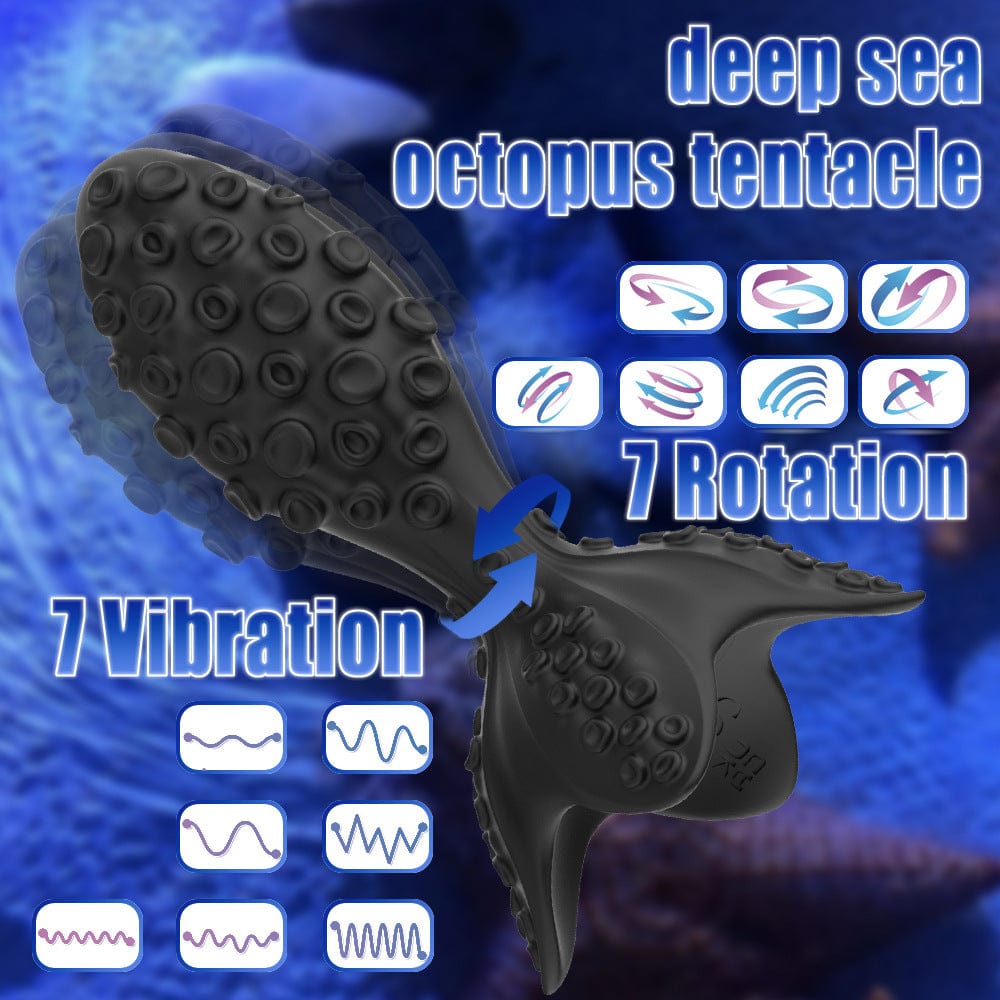 Convex Rotation Vibrating Prostate Butt Plug With Remote Control