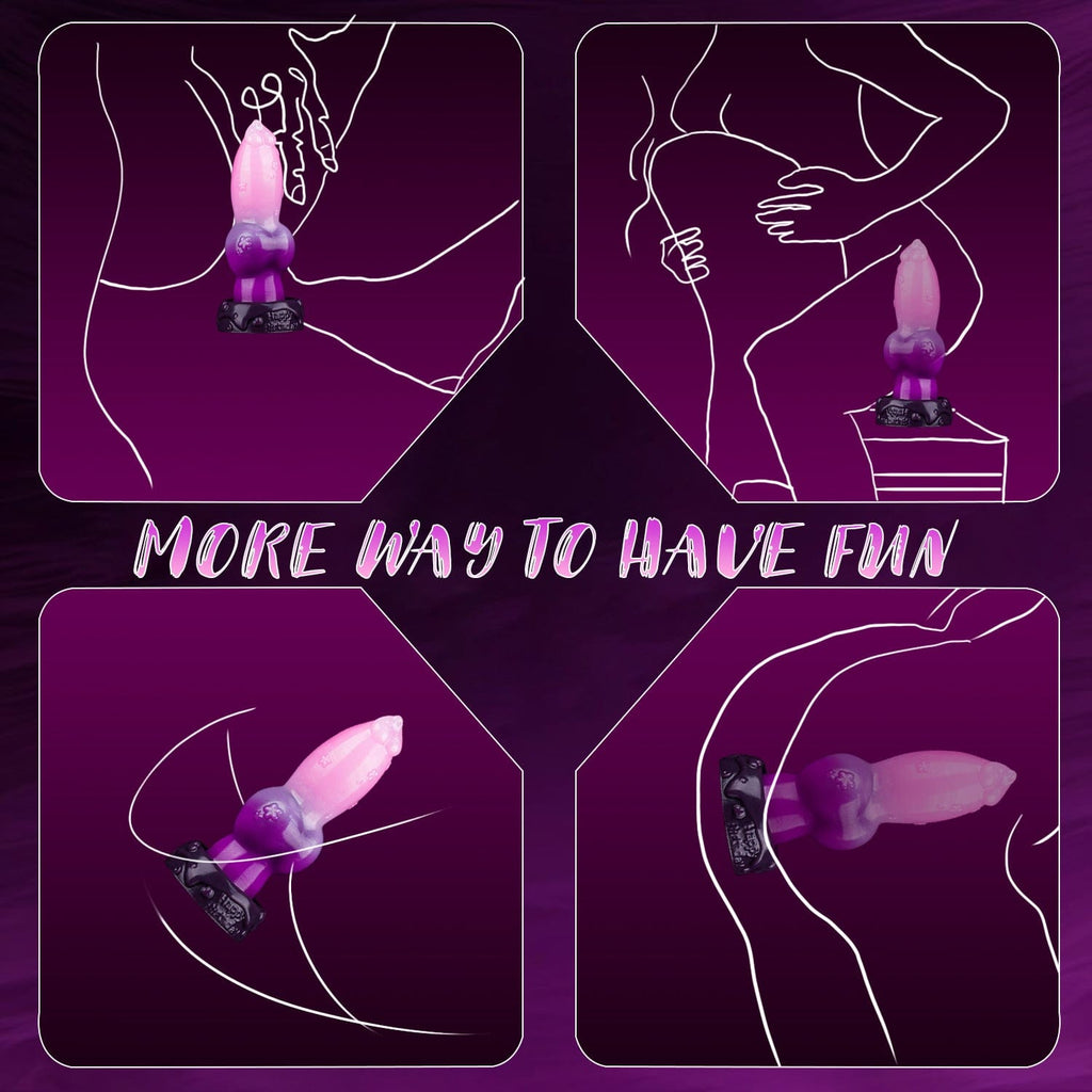 9.51in Realistic Monster Dildo Anal Plug