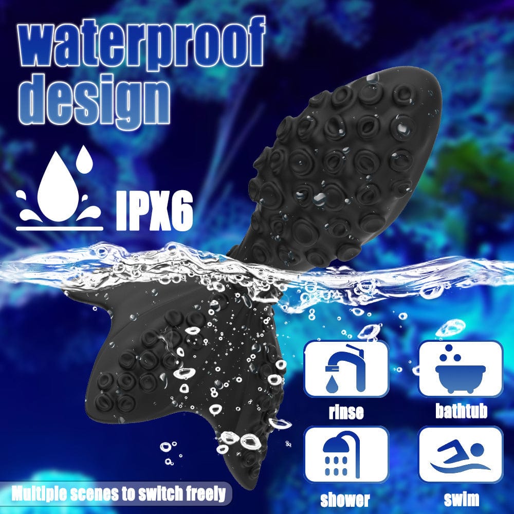 Convex Rotation Vibrating Prostate Butt Plug With Remote Control