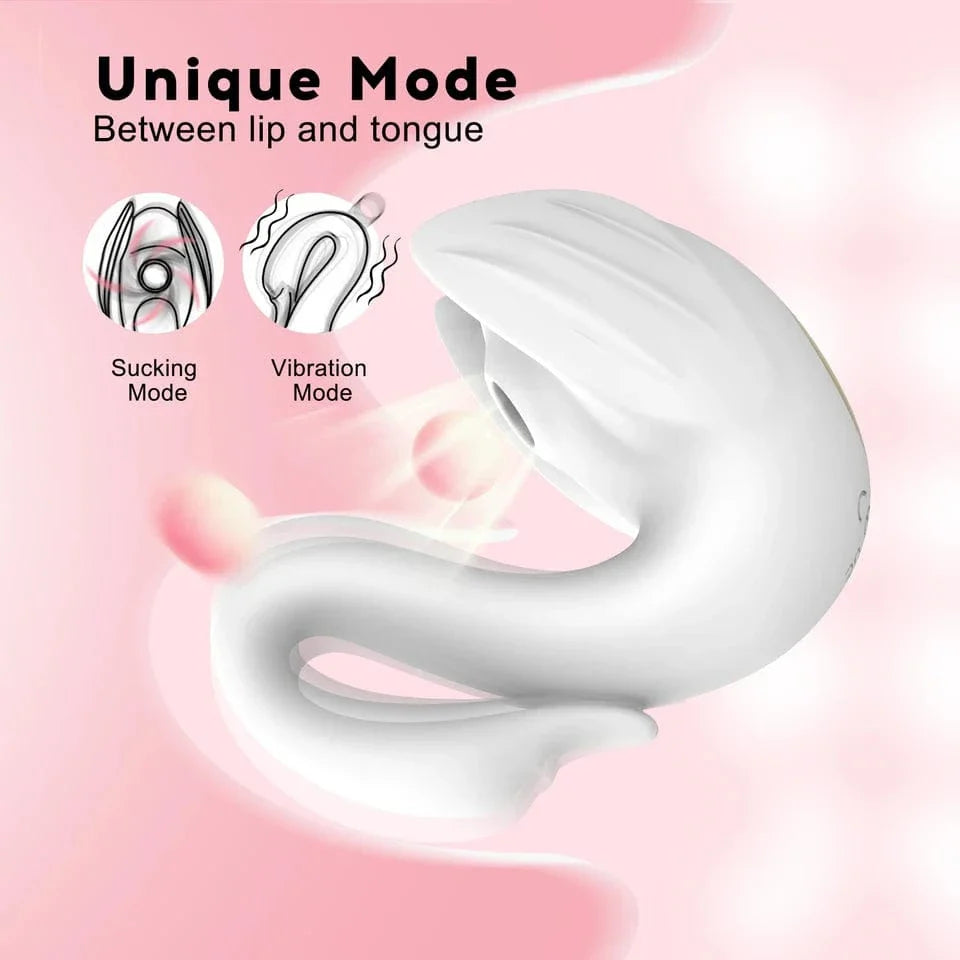 Swan Sucking Clitoral Nipple Stimulation Vibrator