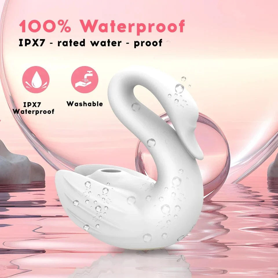 Swan Sucking Clitoral Nipple Stimulation Vibrator