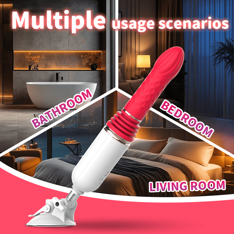 Automatic 9 Thrusting Dildo Machine with Hands-free Sucker